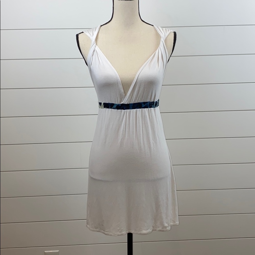 Z/G Karina Grimaldi V neckline Mini Dress